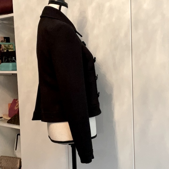 LOFT • Black Pea Coat - Picture 5 of 17